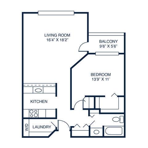 a floor plan of a two story house with a bedroom and a living room